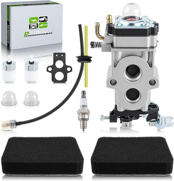 150BT Carburetor Fits for Husqvarna 150BT (Before 2022), 350BT 360BT 560BTS 150BF 350BF 560BFS Backpack Leaf Blower Replace 581155801 502845001 577144601 Tune up Kit