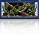 Phailozoo 50 Gallon Bearded Dragon Tank, Reptile Enclosure for Easy Maintenance, Front Opening Reptile Tank with Top Screen Ventilation & Glass Sliding Door 36''x18''x18''