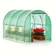 GOJOOASIS Greenhouse 10'x7'x7' Heavy Duty Walk-in Outdoor Plant Shelter