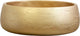 Olly & Rose Large Ceramic Planter Bowl Shallow Plant Pot - Gold Flower Pot Indoor and Outdoor Decorative Bowl Garden and Home Décor