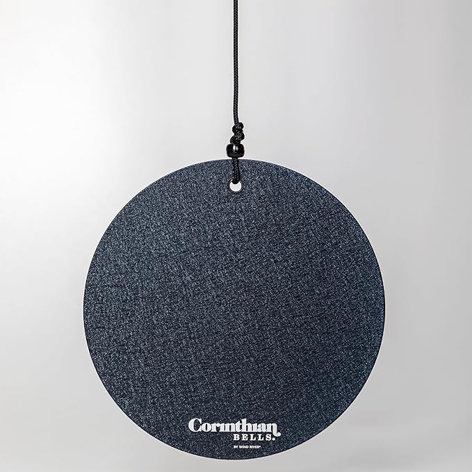 Corinthian Bells by Wind River – 74 inch Midnight Blue Wind Chime for Patio, Backyard, Garden, and Outdoor Decor (Aluminum Chime) Made in The USA
