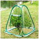 Pop Up Greenhouse Cover, PVC Mini Portable Greenhouse, 4 Nails, 27"x27"x30"
