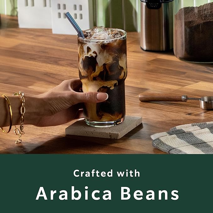 Starbucks Ground Coffee, Dark Roast Hot or Iced Coffee, Caffè Verona, Six 18 oz Bags