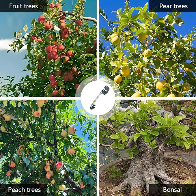 20PCS Fruit Tree Limb Spreader, 7Inch Fruit Tree Branch Puller with Plastic Hose Wrapped Iron Wire, Tree Open Angle Pull Branch Durable Solution