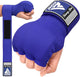 RDX Gel Boxing Hand Wraps Inner Gloves Men Women, Quick 100cm Long Wrist Straps, Elasticated Padded Fist Under Mitts Protection, Muay Thai MMA Kickboxing Martial Arts