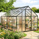 Polar Aurora 8x12 FT Outdoor Walk-in Polycarbonate Greenhouse