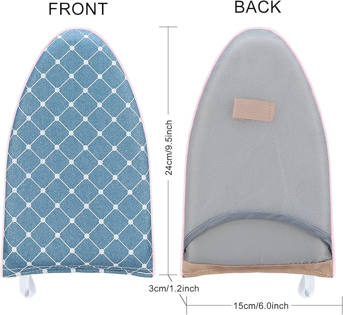 CINPIUK Garment Steamer Ironing Gloves Anti Steam Glove Heat Resistant Garment Steamer Mitt, Garment Steam Accessories for Clothes，Blue