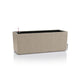 Lechuza BALCONERA Stone 50 Sand Beige, Self-Watering Window Box (Railing Planter), H7.5 L19.7 W7.5 in