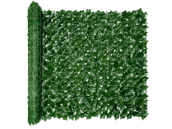 Balcony Privacy Screen, 80"x 120" Artificial Ivy Privacy Fence Panel