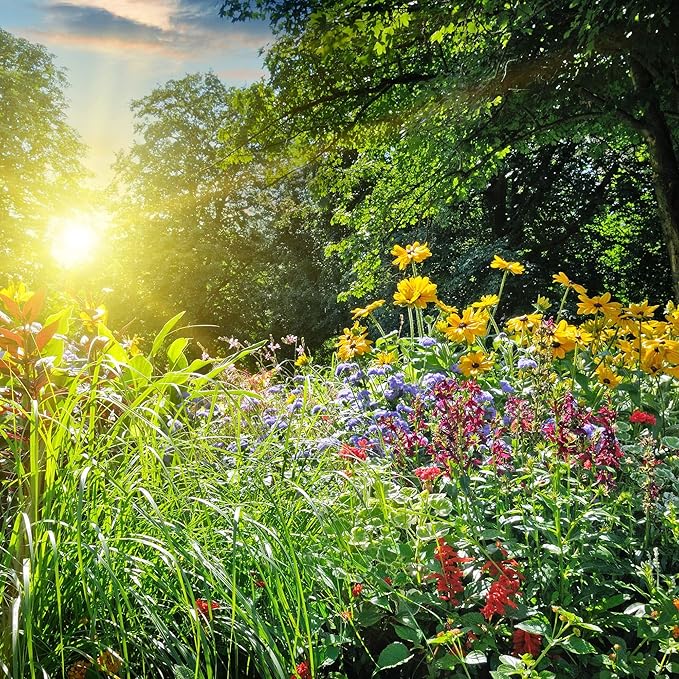 Wildflower Seeds Bulk – National Wildflower Seed Collection – Perennial Wildflowers Mix – Flower Seeds for Planting – Wild Flowers (Save The Monarchs)