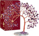 Amethyst Crystal Crystal Tree of Life for Home and Office Decor, Positive Energy, Wealth, Good Luck, Reiki Healing, Handmade Feng Shui Decoration, Birthday Gifts for Women, Mom