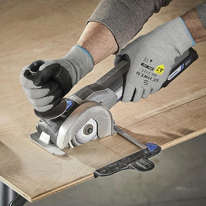 High Level Cut Resistant Work Gloves for High Risk Work, ANSI A7 Cutting Gloves with Reinforced Thumb, Used for WoodWorking, Construction, Non Slip, Durable, Breathable & Cool, S, 1 pair, PR3727