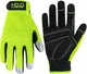 HANDLANDY Work Gloves for Men & Women, Utility Mechanic Working Gloves Touch Screen, Flexible Yard Work Gloves