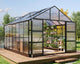HOWE 10x14x8.4 FT Polycarbonate Greenhouse with 4 Vent Windows