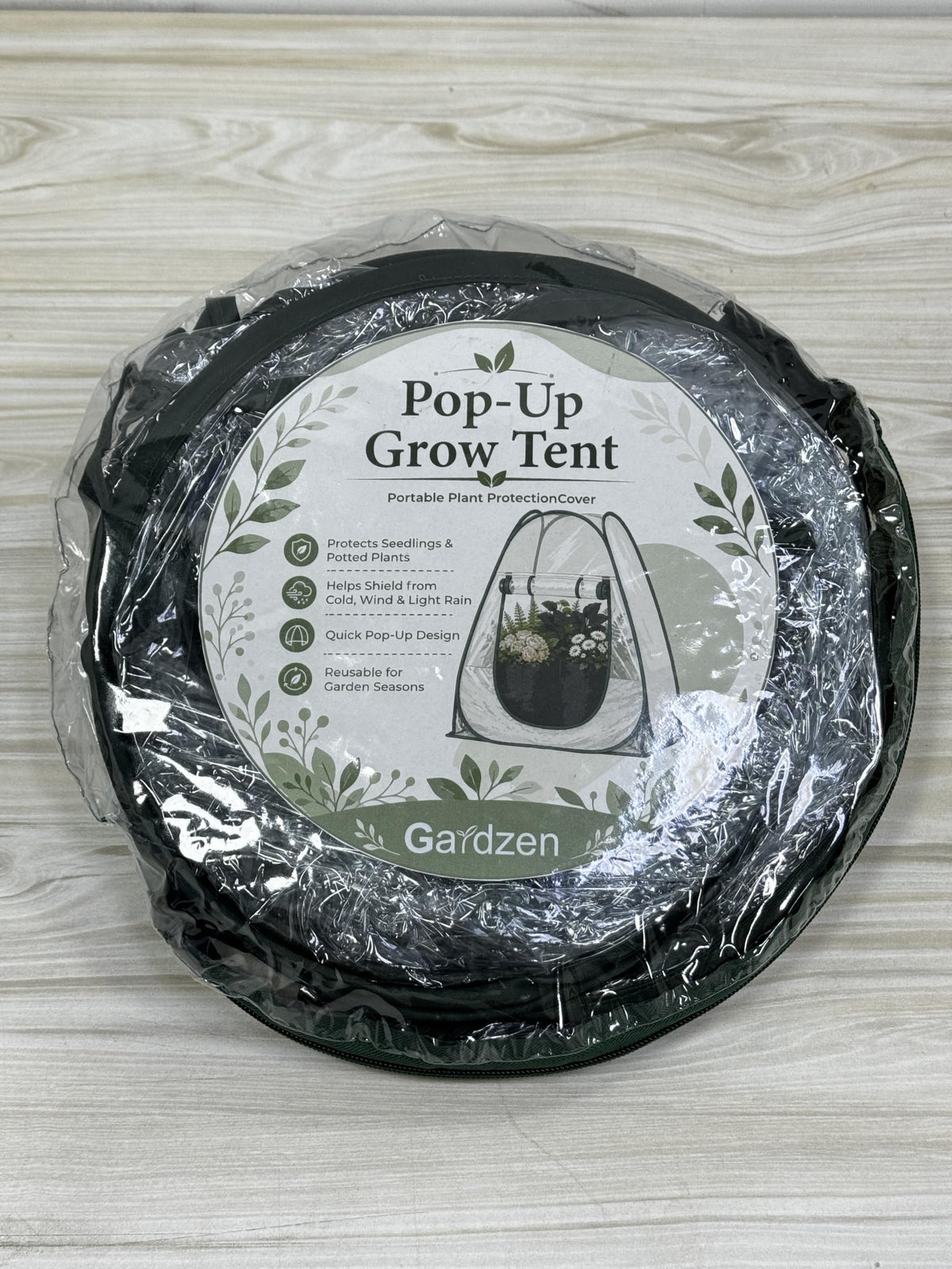 Gardzen 2 Pack 27"x27"x31" Pop Up Grow Tent