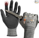 Schwer AIR-SKIN Cut Resistant Gloves AR5918 with Extreme Lightweight&Thin, Level 5 Wire Metal Gloves for Refined Work, Touch-screen, Fiberglass-free, 3D-Comfort Fit, Breathable, Black 2 Pairs (XL)
