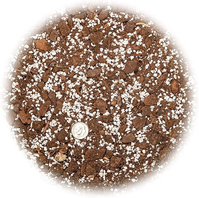 Gardenera Soil for Indoor Herb Planters - Blended Soil for Growing Kitchen Herbs - 5 Quart Bag