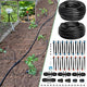 240FT Drip Irrigation System Kit, Automatic Garden Watering System for Plant, Greenhouse, Yard, Lawn, with 1/2 inch 1/4 inch Irrigation Tubing Hose and Accessories