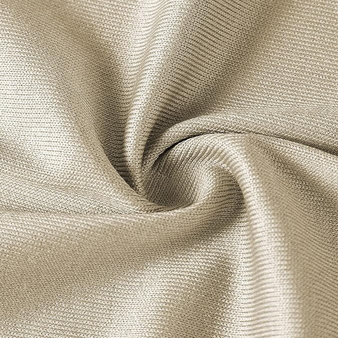 6 Pack Microfiber Glass Cleaning Cloth, 16 Inch X 16 Inch, Lint Free Quickly Clean Window, Glasses, Windshields, Mirrors, and Stainless Steel, Camel