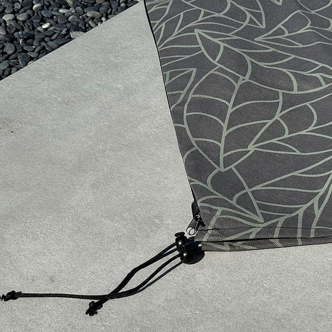 UB-STORE Plant Covers Freeze Protection 24"x32" in 2 Pack | Brown Winter Frost Blankets for Outdoor Plants | Reusable Garden Cover Bags with Zipper Drawstring | Cold Weather Shrub Protection Cloth