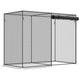 6x3 Plant Protection Tent–Blackout Cover,Zippered Door,Pest Barrier