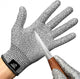 BeaverCraft Wood Carving Gloves CRG - Cutting Cut Resistant Gloves Level 5 for Whittling, Woodworking, Food Prep