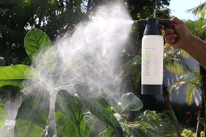 ExtremeMIST High-Performance Garden Sprayer - Ultimate Plant Mister & Spray Bottle for Plants - Horticultural Hand Pump Sprayer with Adjustable Brass Nozzle - Outdoor & Indoor Plant Humidifier - 20 Oz