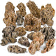 Unocho Dragon Stone Aquarium Rocks 5lb Seiryu Stone for Fish Aquariums Landscaping Model Fish Tanks Terrariums Vivariums Paludarium Amphibian Enclosures(2-4 inches)