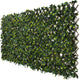 Laurel Leaf Trellis - Expandable Faux Privacy Fence - Lattice Panels for Outside - Bamboo Wood Trellis - Ivy Privacy Fence - Bamboo Trellis/Wall Trellis for Artificial Green Wall (1, Laurel)