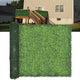 DOPGIB Artificial Boxwood Roll Panels: 60"x 140"(58.5 SQFT) UV-Anti Faux Ivy Leaves Grass Wall for Patio Balcony Privacy, Garden, Backyard Greenery Wall Backdrop and Fence Decor