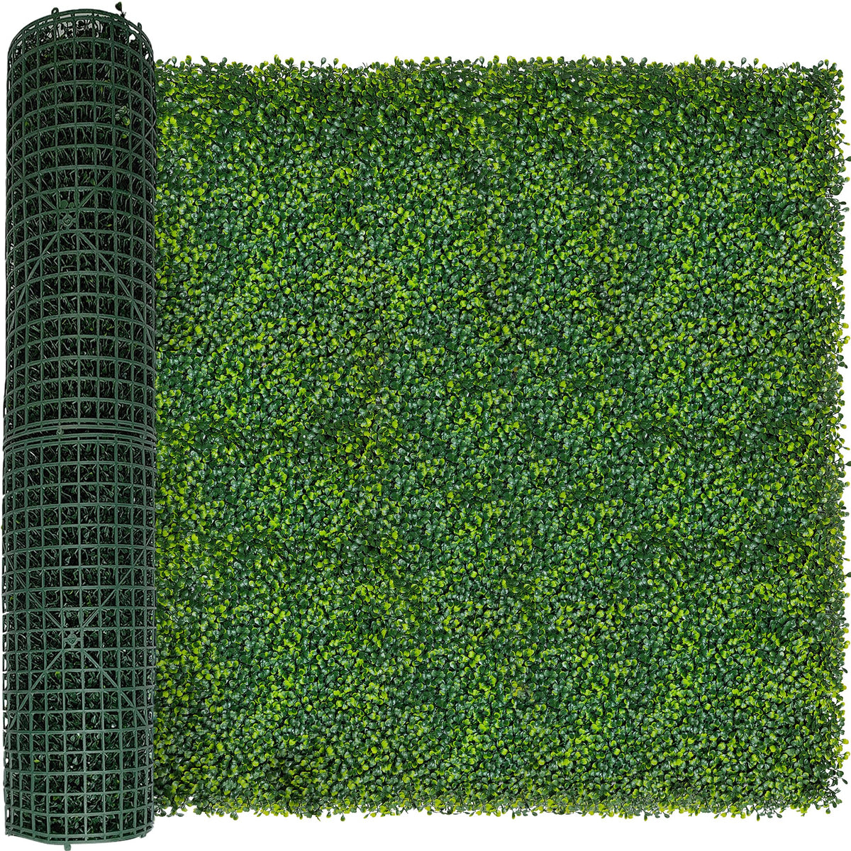 ODTORY Artificial Boxwood Roll Panel 48X160 in(53.5 sqft) Greenery Backdrop